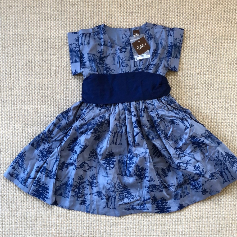 Sz 5 Tea Collection Girls Holiday Dress